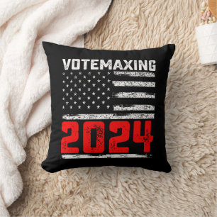 Almofada VoteMaxing 2024 Eleição Presidencial Trump