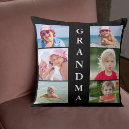 Almofada Vovó Colagem de Fotos