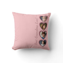 Vovó Corações Rosa Avós Colagem Fotográfica de Net