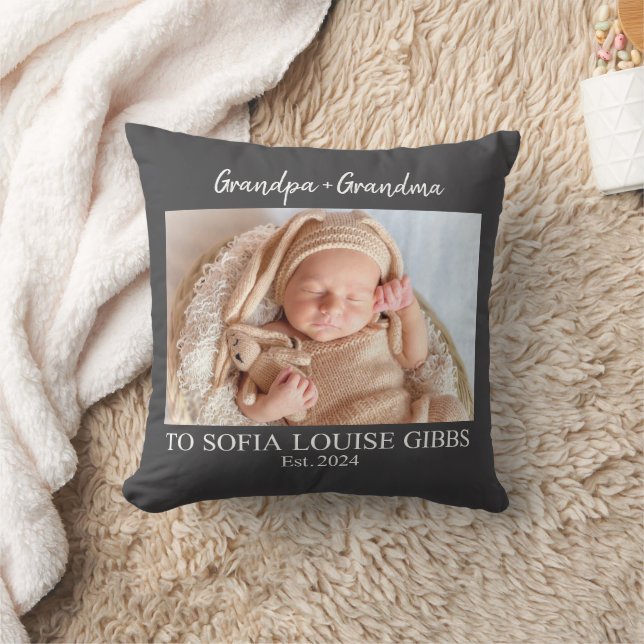 Almofada Vovó excelente, vovô e babá - Avô (Cobertor)