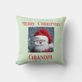 Almofada Vovô Feliz De Natal Com Papais noeis Engraçados E 