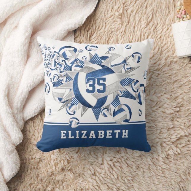 Almofada vulicola de cinza azul estende decor desportivo fe (Cobertor)