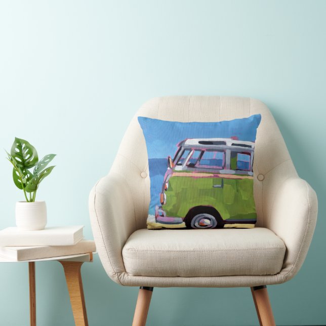 Almofada VW Van Painting - Gift for VW Lovers (Cadeira)