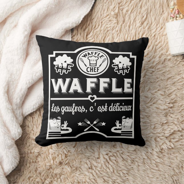 Almofada Waffle Chef (Cobertor)