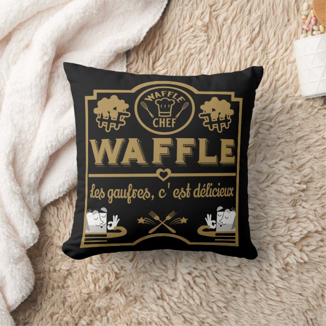 Almofada Waffle Chef (Cobertor)