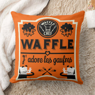 Almofada Waffles Franceses