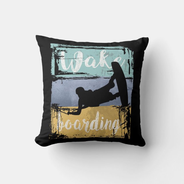 Almofada Wakeboard Retro Wakeboard (Frente)