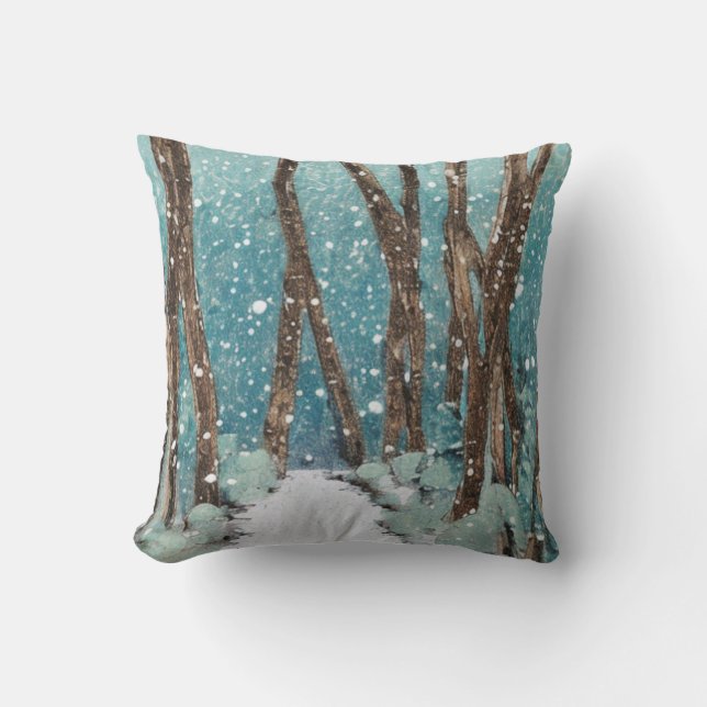 Almofada Walk de inverno (Frente)