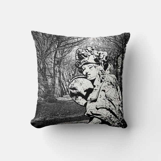 Almofada Walküre - Skulptur mit Baum-Arkade (Frente)