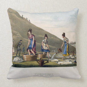 Almofada Washerwomen, monte de Calton, Edimburgo, 'do