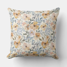 Almofada Watercolor Floral Style Decor