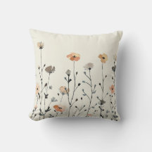 Watercolor Flores Selvagens Elegância Rústica Botâ