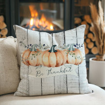 Watercolor Rustic Pumpkins
