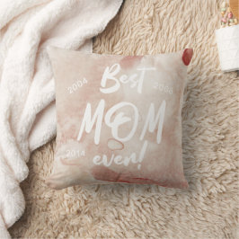 Almofada Watercolor Splash Melhor Dia de as mães Mãe