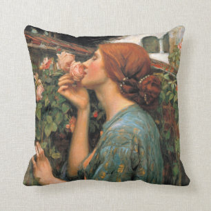 Almofada Waterhouse: Cheiro dos rosas