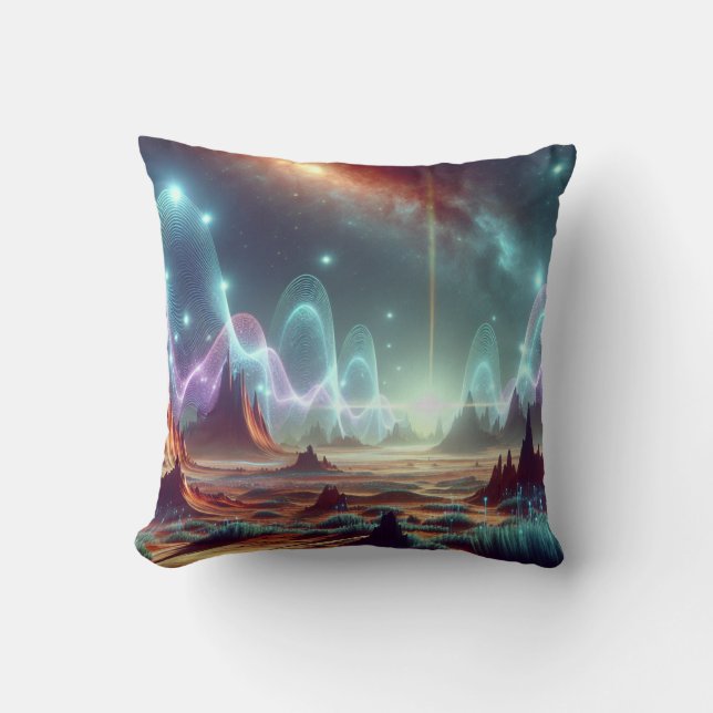 Almofada Wavelengths of the Unknown (Frente)