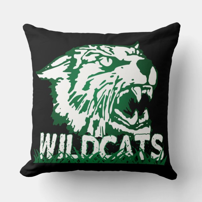 Almofada Wayland Union Wildcats #4 (Frente)