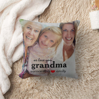 Almofada we love you grandma photo 