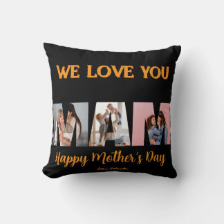 Almofada We Love You Mom-Throw Pillow gold 2026