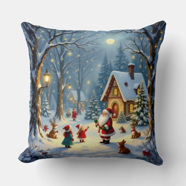 Almofada „Weihnachtliche Harmonie“ (Frente)