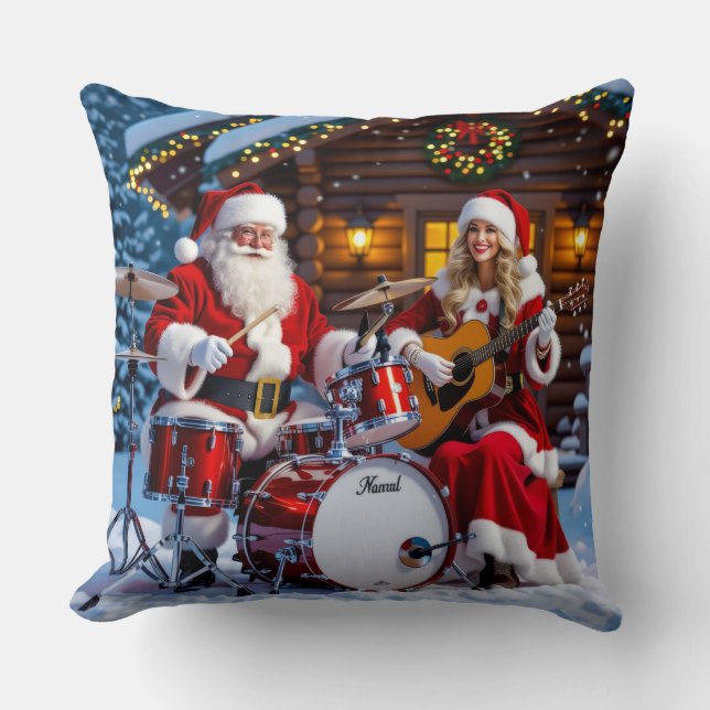 Almofada „Weihnachtliche Harmonie“ (Frente)