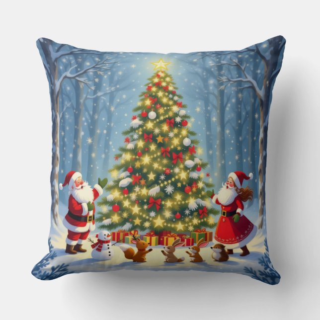 Almofada „Weihnachtliche Harmonie“ (Frente)