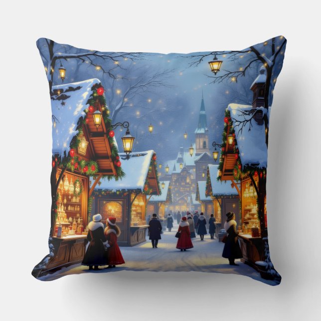 Almofada „Weihnachtliche Harmonie“ (Frente)