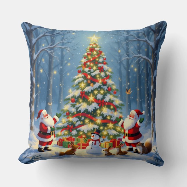 Almofada „Weihnachtliche Harmonie“ (Frente)