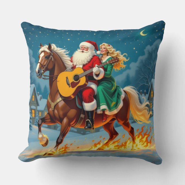 Almofada „Weihnachtliche Harmonie“ (Frente)