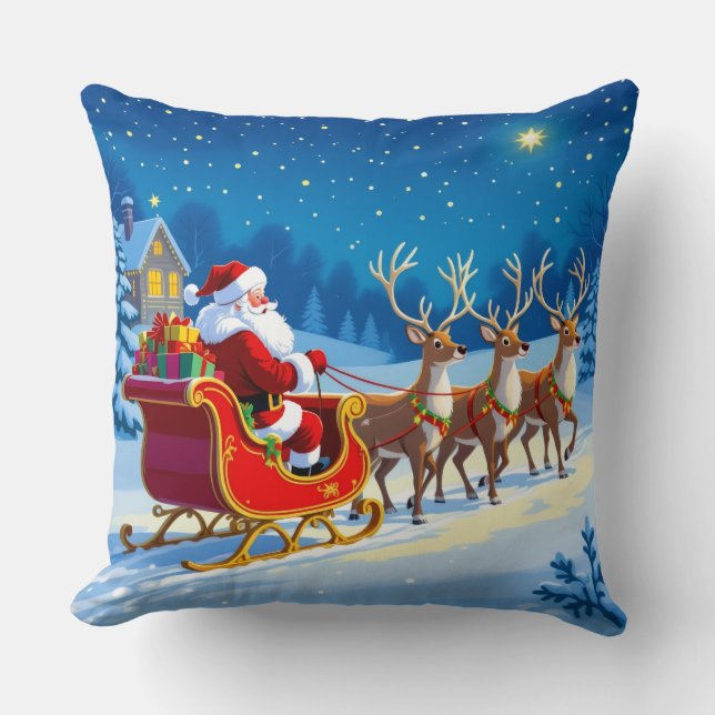 Almofada „Weihnachtliche Harmonie“ (Frente)