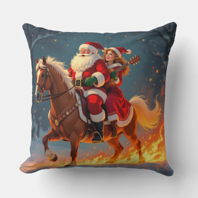 Almofada „Weihnachtliche Harmonie“ (Frente)