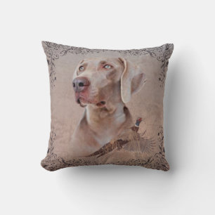 Almofada Weimaraner Poster Canvas Imprimir Tapeçaria Acríni