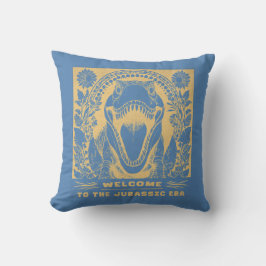 Almofada Welcome to the Jurassic Era – Dinosaur Pillow