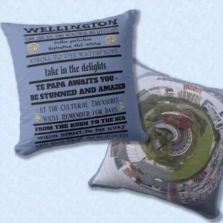 Almofada Wellington CIty N.Z., Pequeno Efeito Planeta