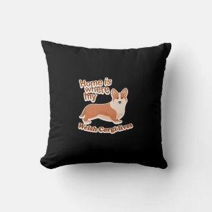 Almofada Welsh Corgi Home