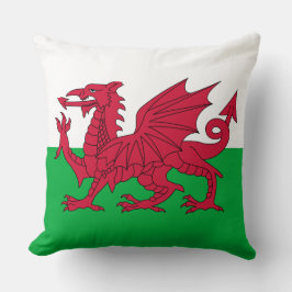 Almofada Welsh Flag (País de Gales) (Welsh Dragon)