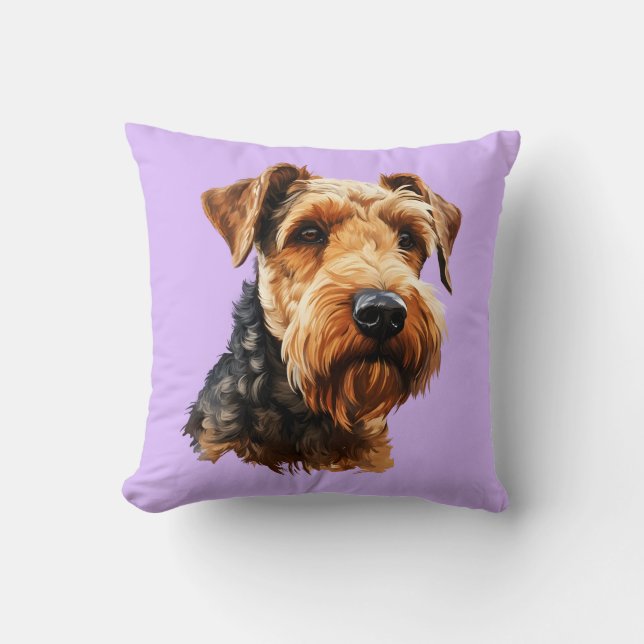 Almofada Welsh Terrier (Frente)
