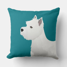 Almofada West Highland White Terrier Basic Brevee Design