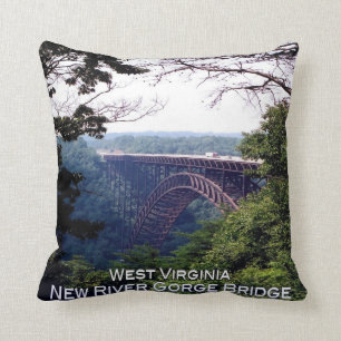 Almofada West Virginia dos EUA - Ponte New River Gorge -