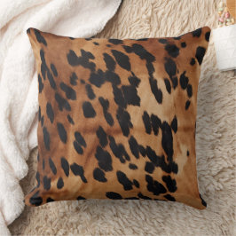 Almofada Western Brown Cowhide