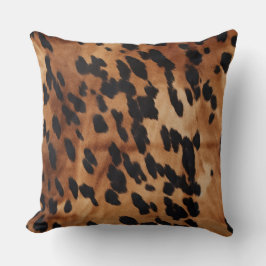 Almofada Western Brown Cowhide