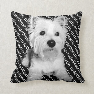 Almofada Westietude de Westie