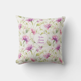 Almofada Where Learning Blossoms