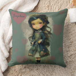 Almofada Whimsic Kawaii Fairy Tale Girl
