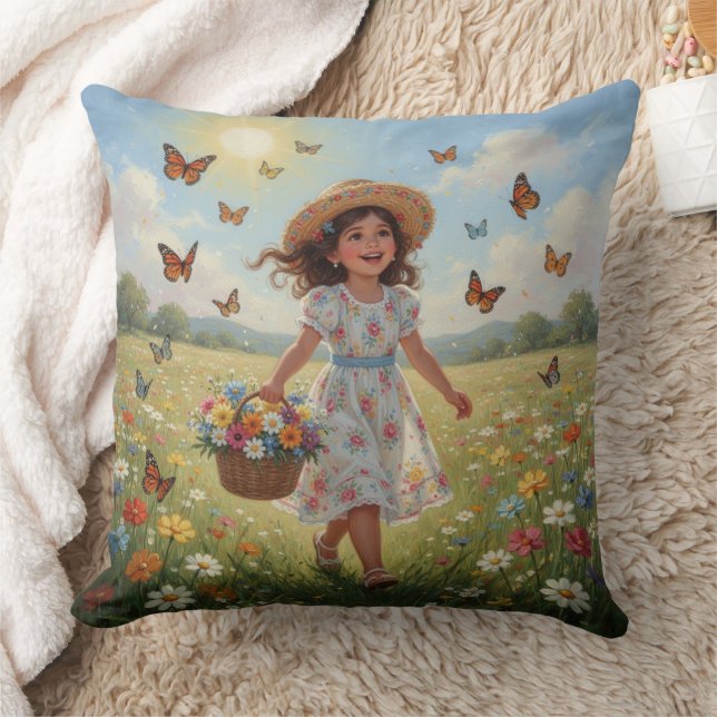 Almofada Whimsical Girl  (Cobertor)