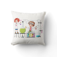 Whimsical Muppet Science Travesseiro: Uma mistura 