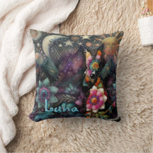 Whimsical Southwest Coyote Animal Personalizado