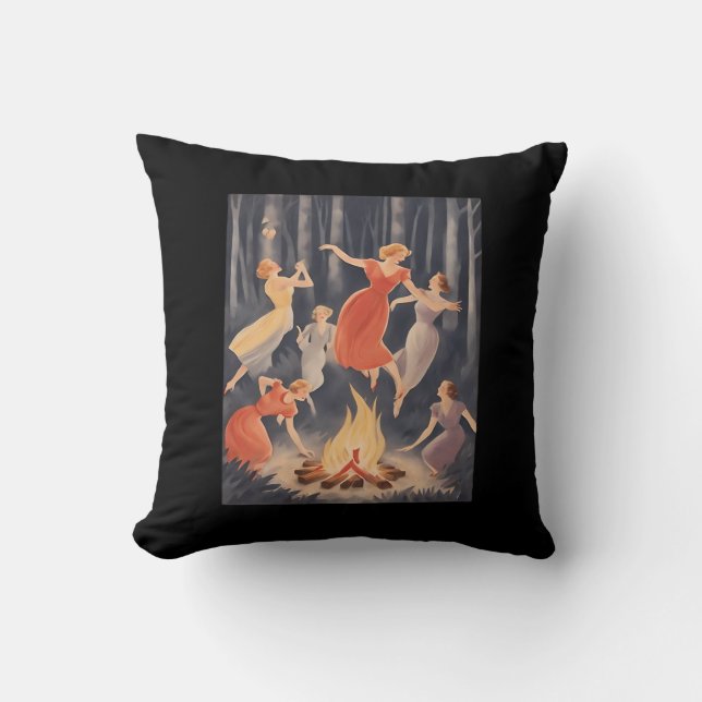 Almofada Whimsigoth Gótico Wall Art 90s Decor HECKINFAROUT  (Frente)