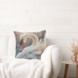 Almofada *~* White Swan Art Nouveau SC1 Tranquil