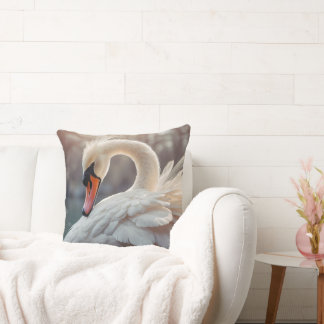 Almofada *~* White Swan Art Nouveau SC1 Tranquil